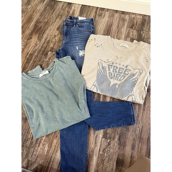 Huge Euc Vici, Abercrombie, Double Zero T-shirt, Jeans Clothing Size S 7 - Picture 3 of 16